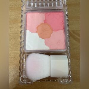 Tokyo Mat Fleur Cheeks Blush Palette - Pink and Orange